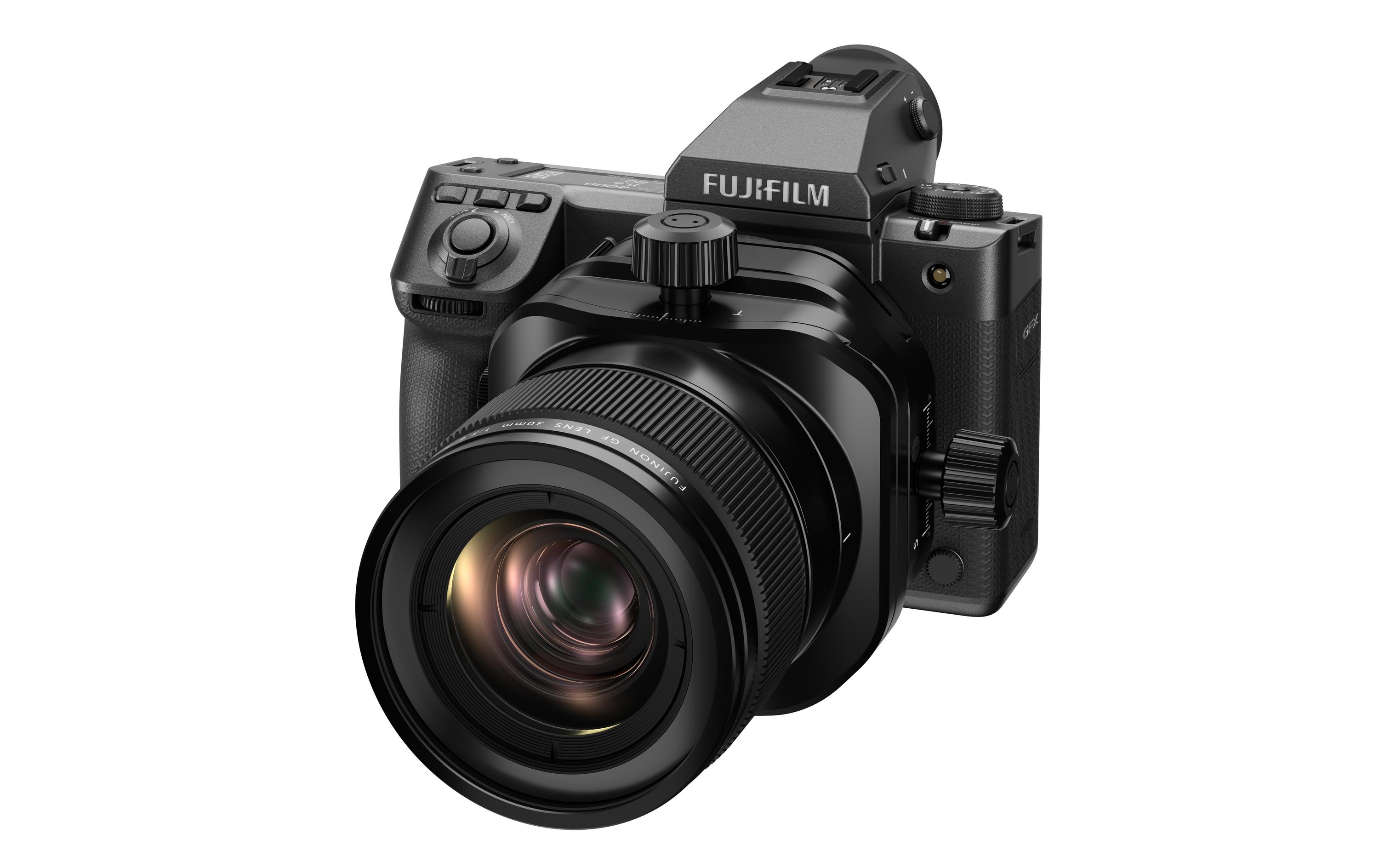 Festbrennweite FUJINON GF 30mm F5.6 T/S – Fujifilm G-Mount<br>Weitwinkel-Objektiv mit einer Brennweite von 30 mm (äquivalent zu 24 mm KB)