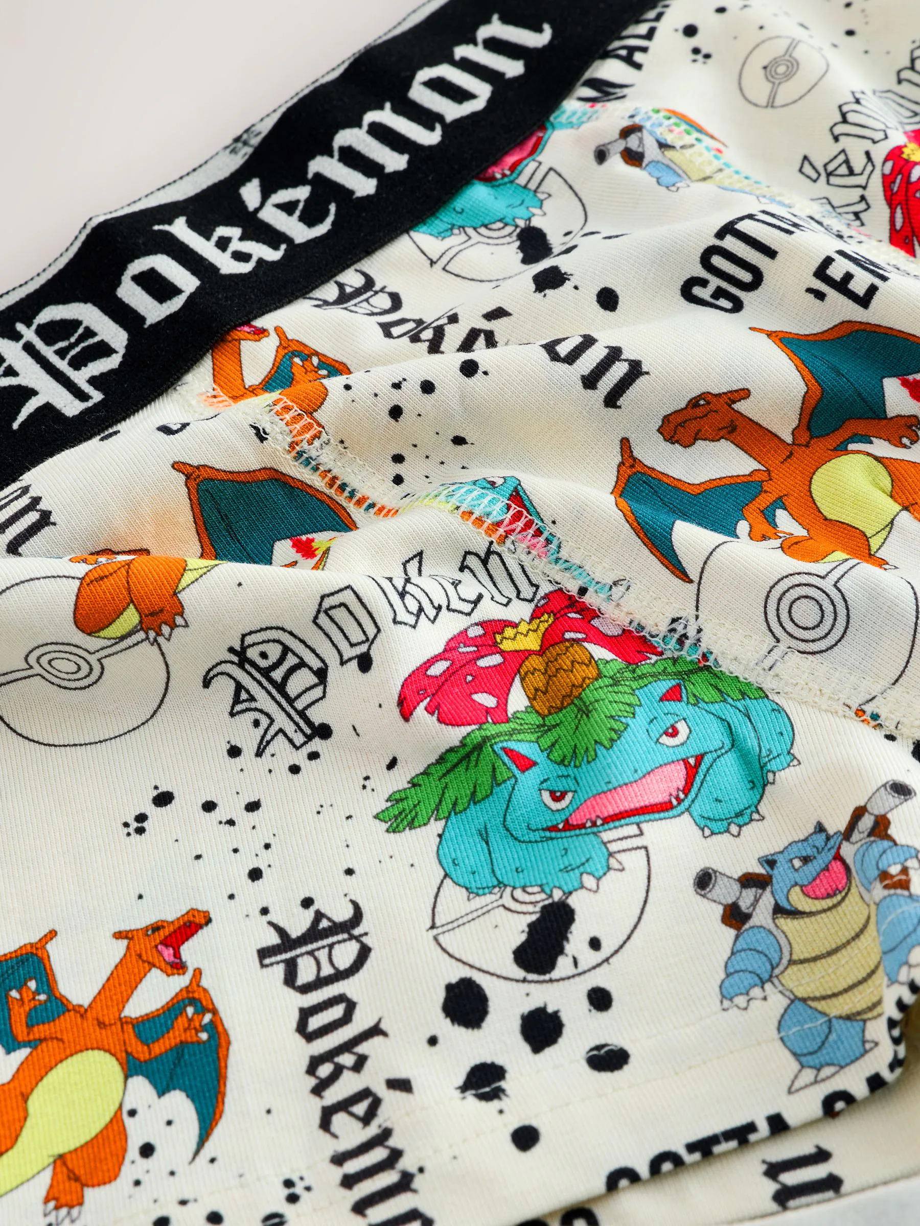 Multi - Pokemon Trunks 3 Pack (5-12jaar)
