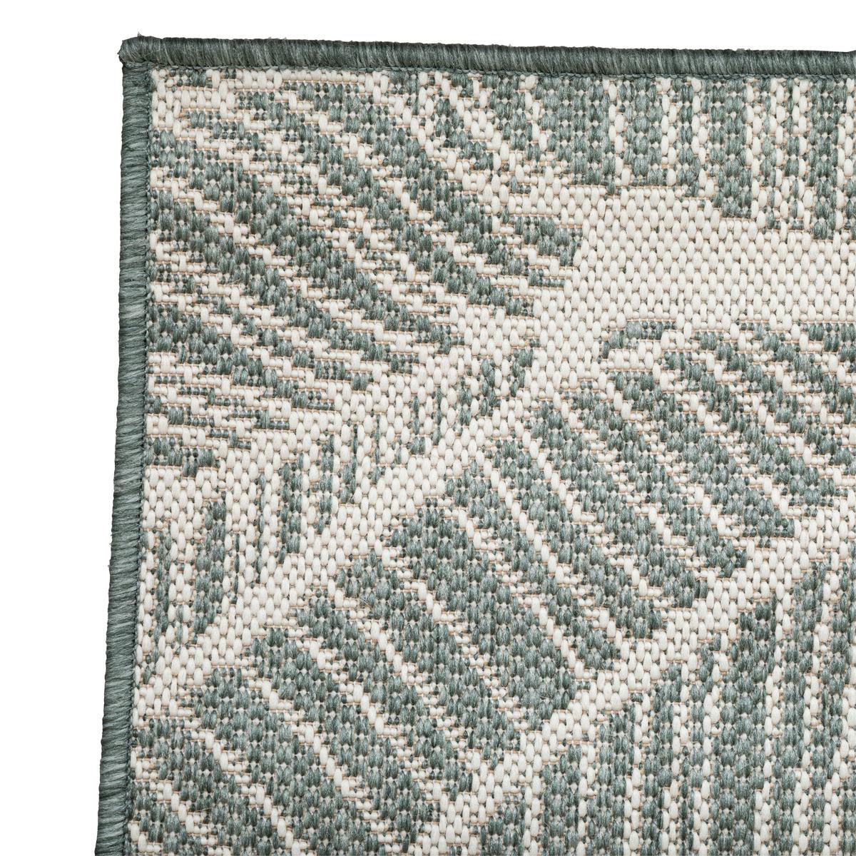 TAPIS EXTERIEUR ET INTERIEUR COLOR VERT 150X230CM