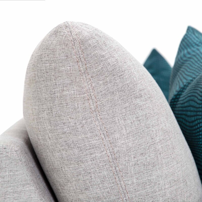 Rosalie 93" Recessed Arm Sofa