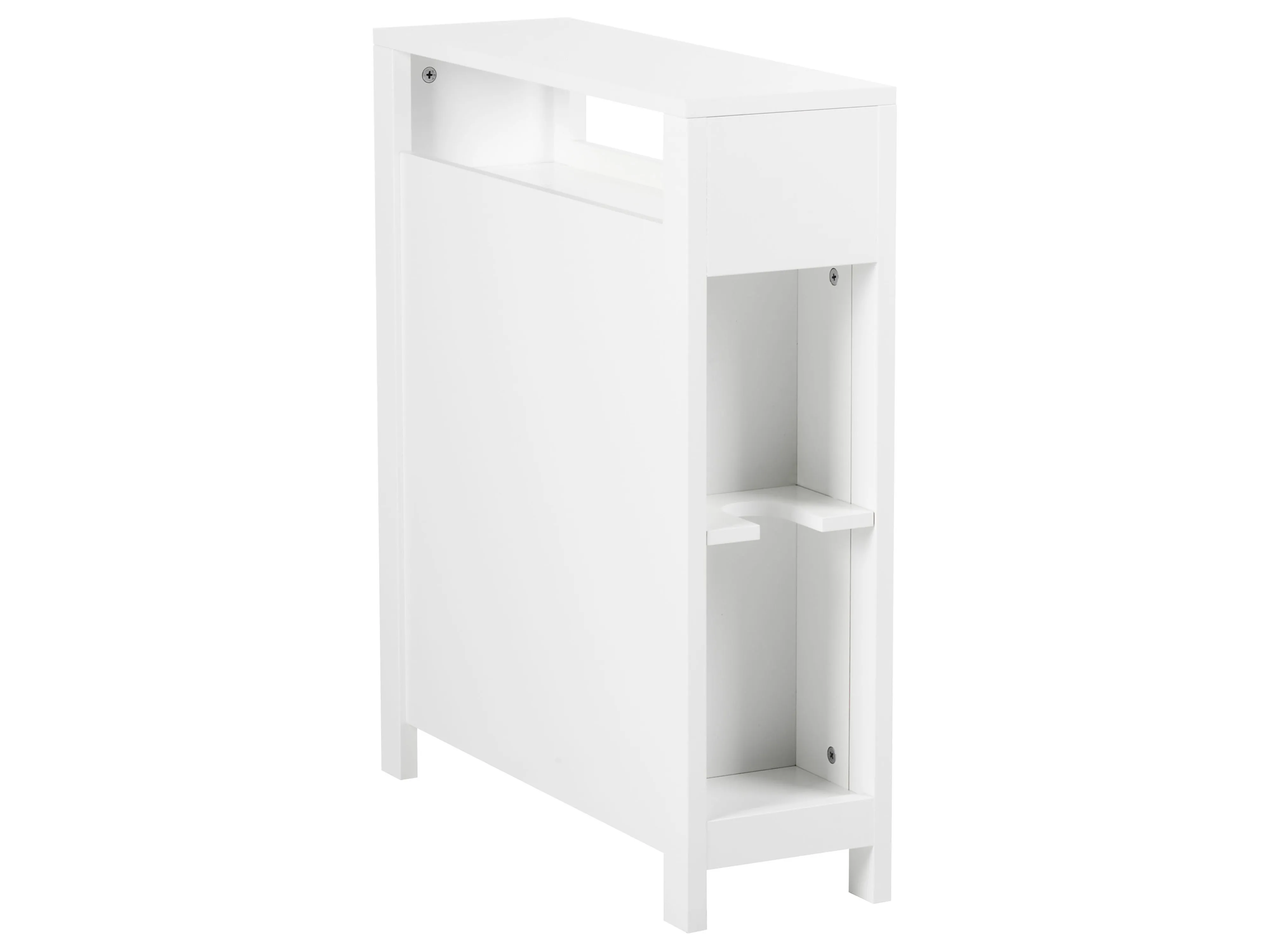 Badkamermeubel CACHI 20 cm Wit