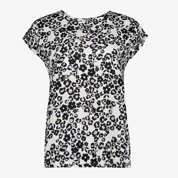 TwoDay dames T-shirt wit met bloemenprint