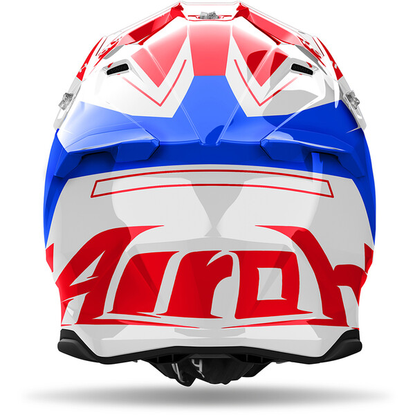 Airoh - Casque Twist 3 Dizzy Bleu / Blanc / Rouge / Brillant