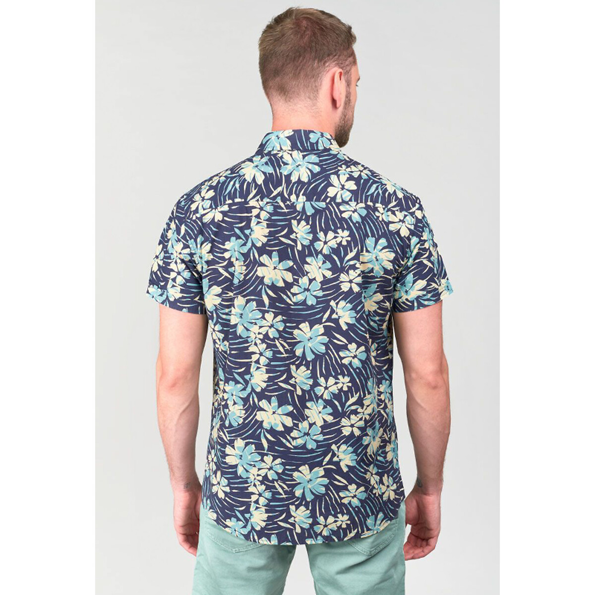LE TEMPS DES CERISES<br>Camisa de algodão estampada