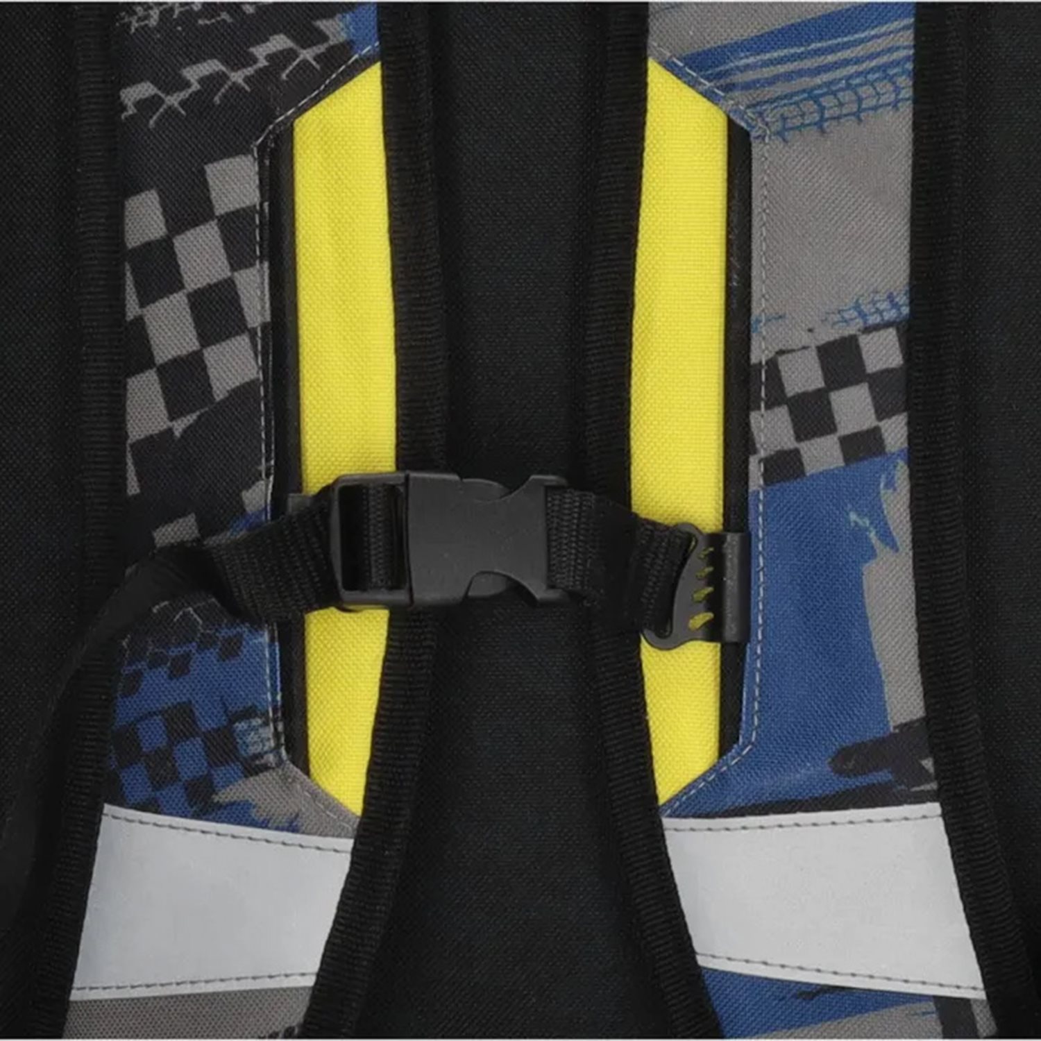 Zebra Trends Finn Rugzak zwart-donkerblauw