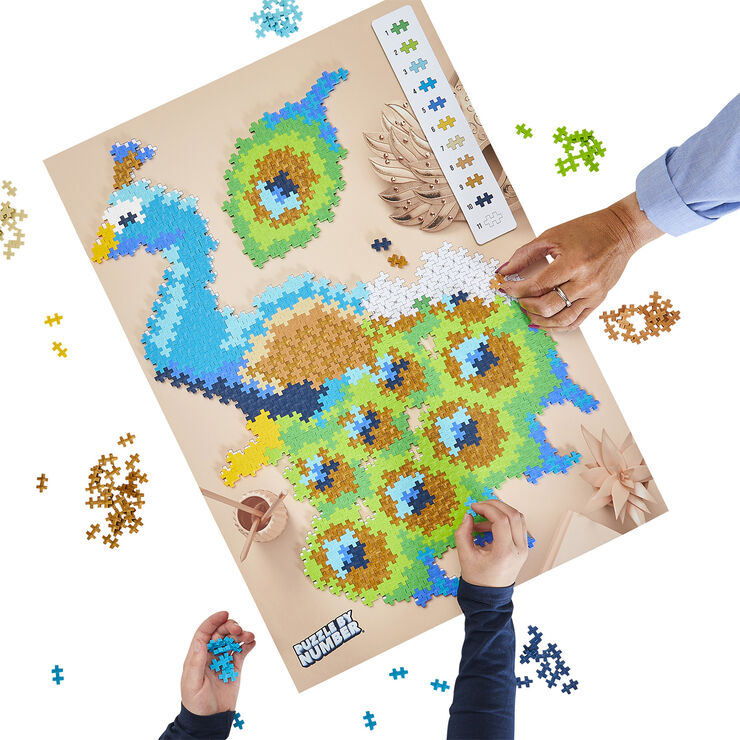 PLUS-PLUS Plus-Plus Puzzle By Numbe