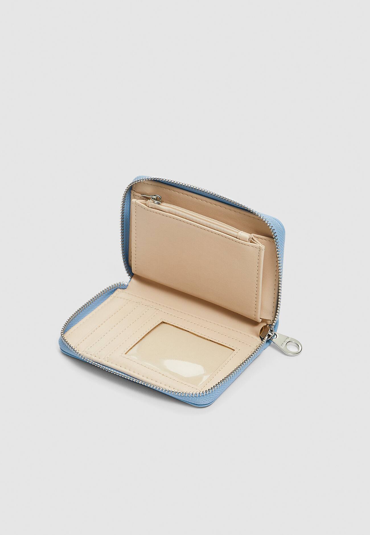 Bolsa quadrada texturizada