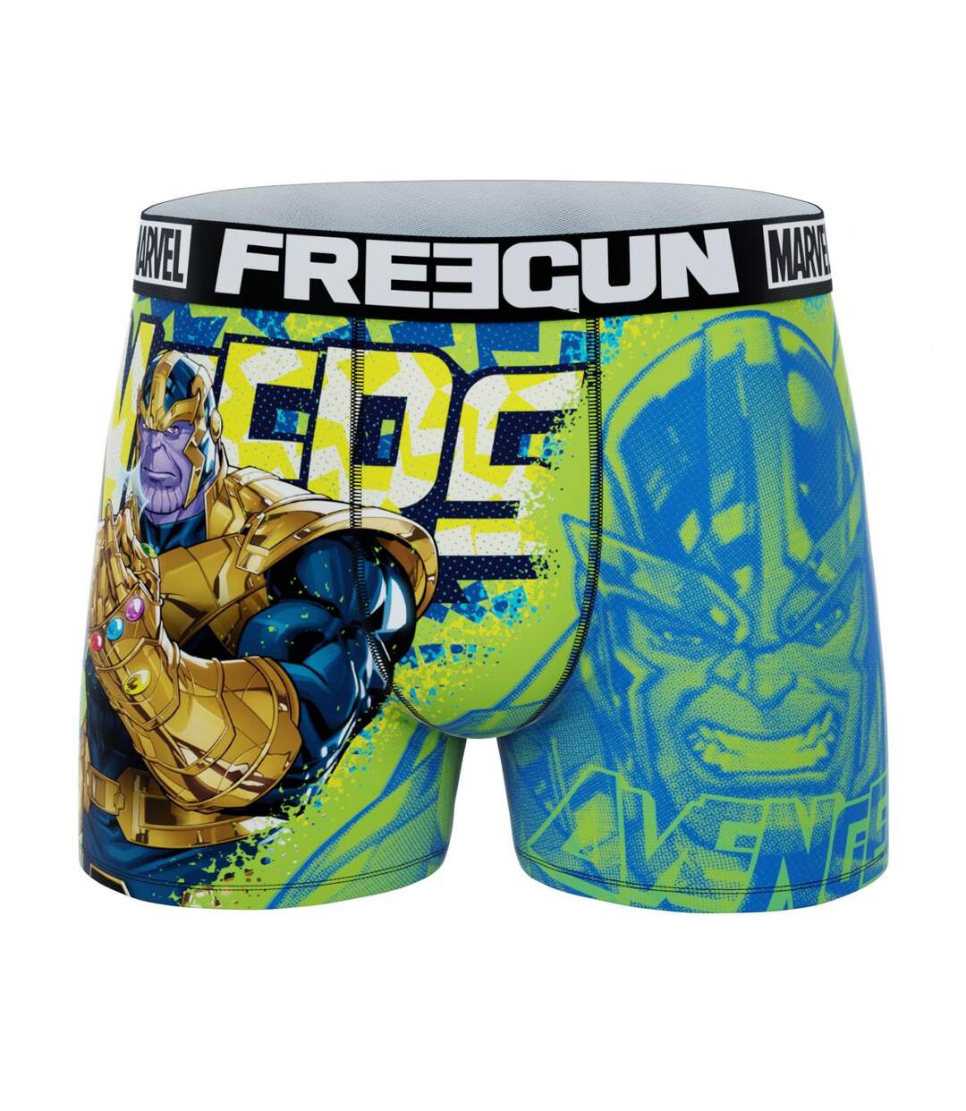 Boxer Homme Marvel, Caleçon Homme Iron Man, Thor et Loki (Lot de 4)
