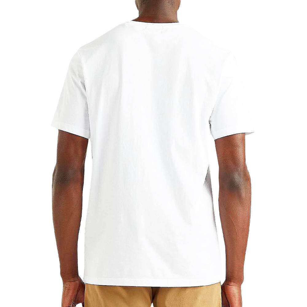 Dockers T-shirt Blanc Homme Dockers Graphic Neutrals