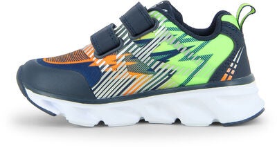 Leaf Skalka Blinkende Sneakers, Navy/Lime