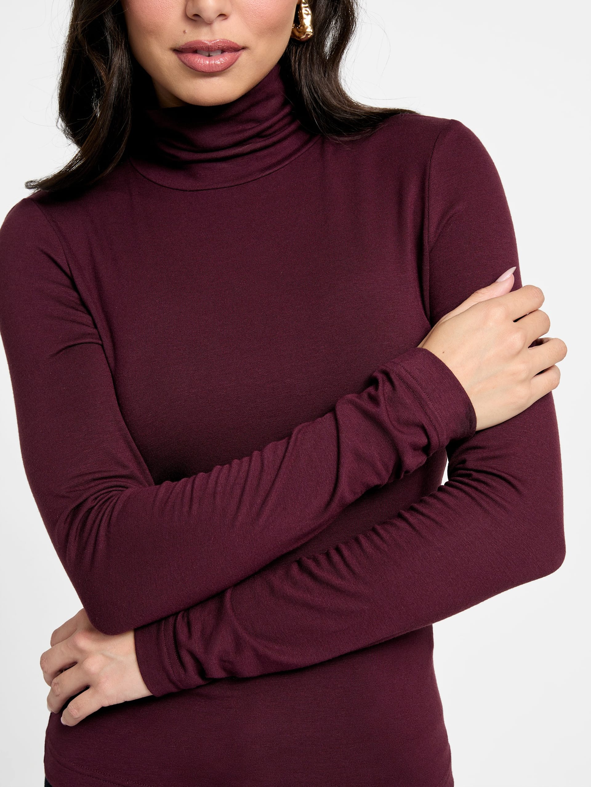 Blusa de gola alta Eco Astrid