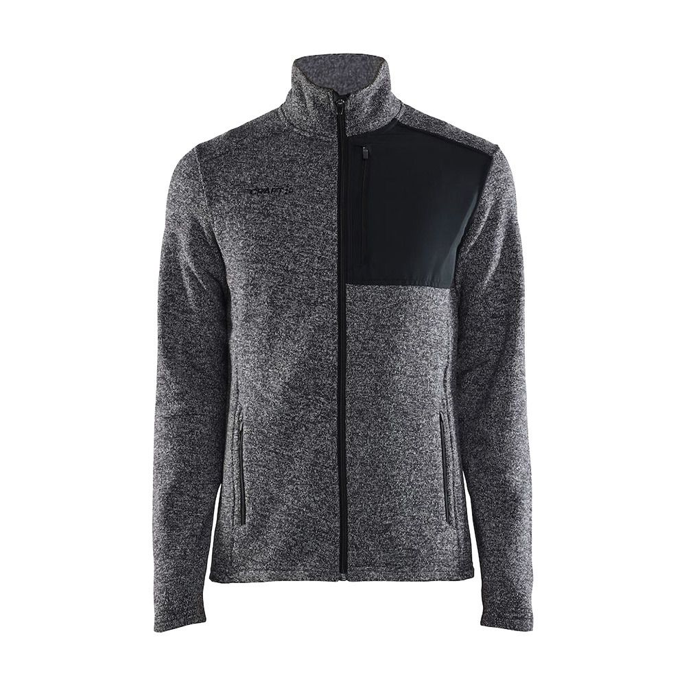 Craft ADV EXPLORE HEAVY FLEECE - Polaire Homme black melange