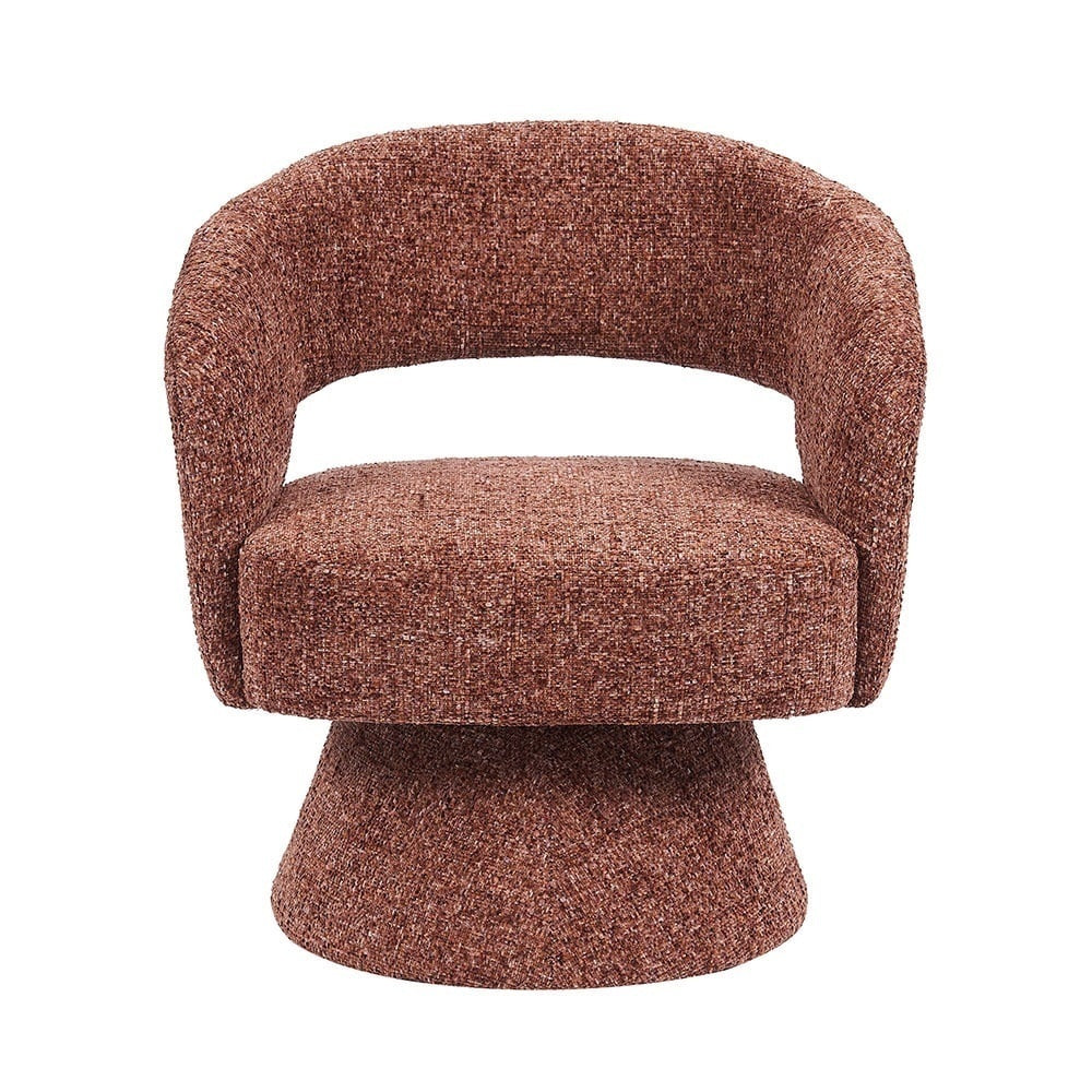 Bronx71 Fauteuil Josh draaibaar chenille koper