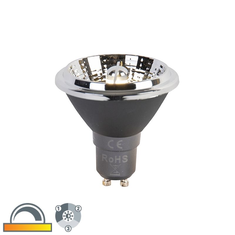 GU10 3-staps dim to warm LED lamp AR70 6W 320 lm 2000-3000K