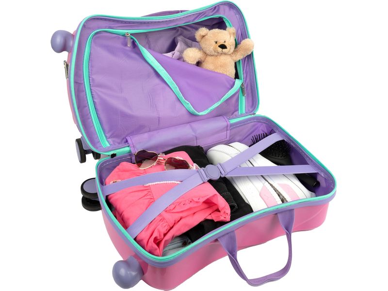Undercover Reisetrolley Ride-on Gabby's Dollhouse Koffer für Kinder