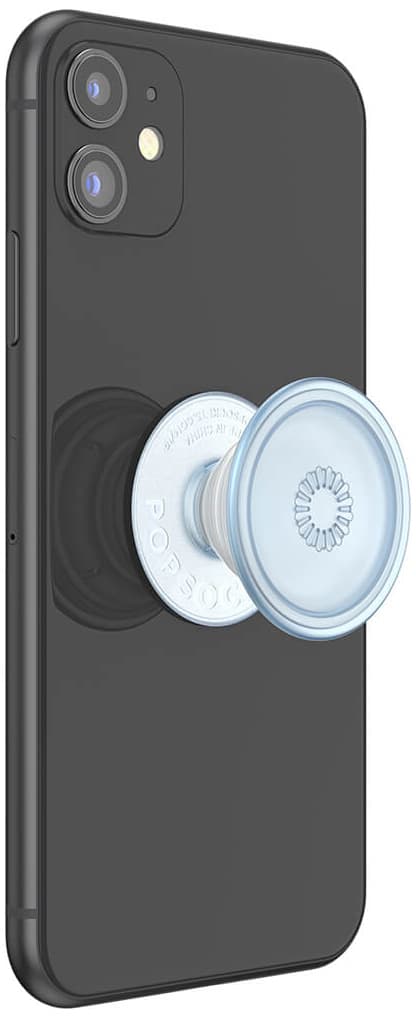 Popsockets PopGrip til mobiltelefon (Ice Blue)