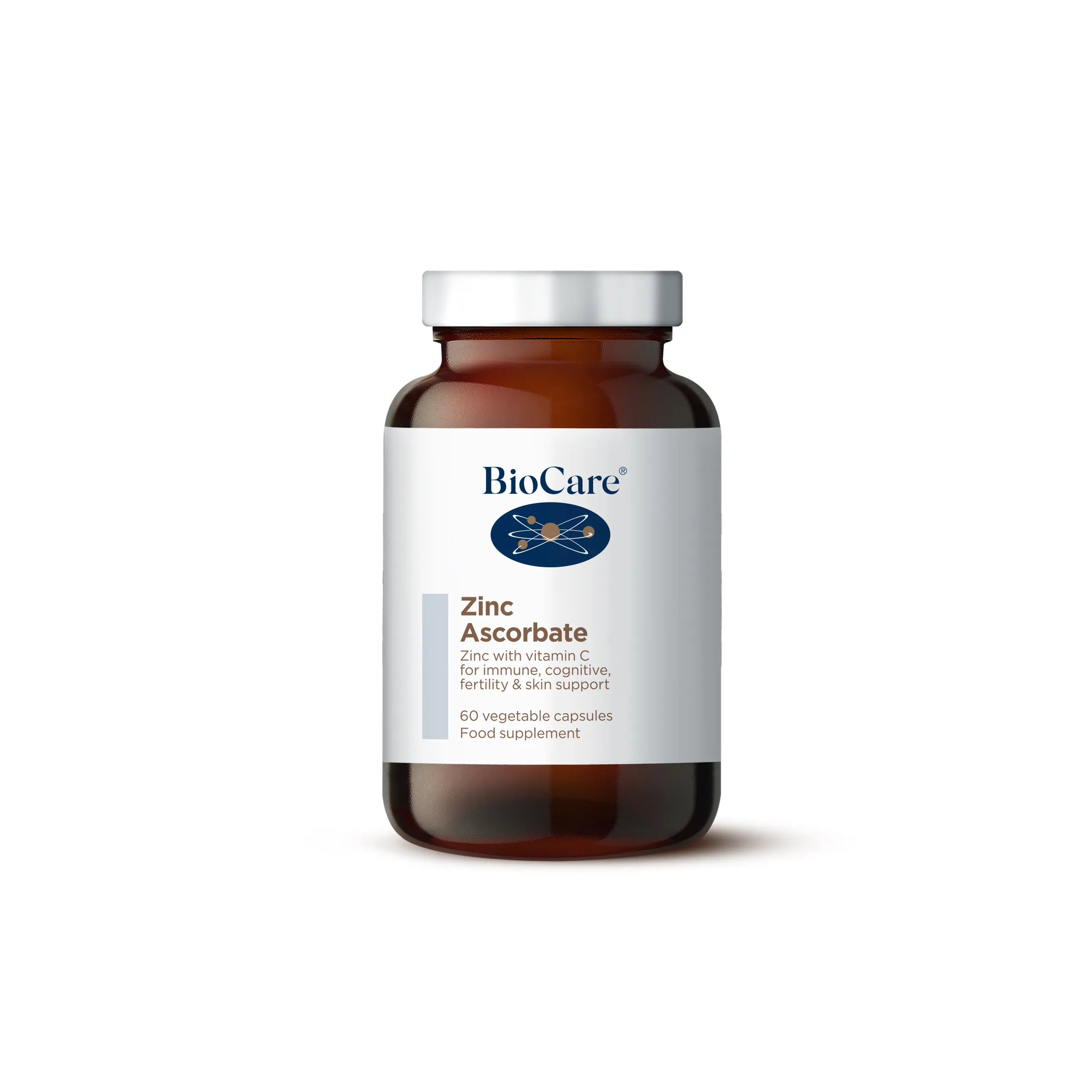 Biocare Zink Ascorbaat (60 capsules)
