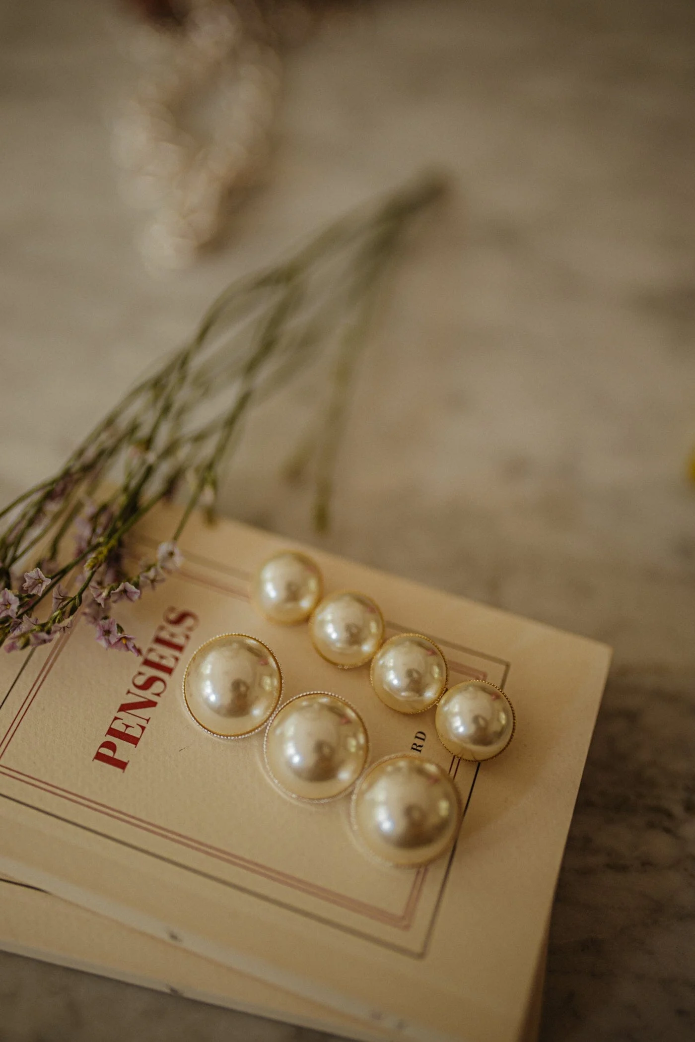NÉLYA - Broche perles plaqué argent | Argent