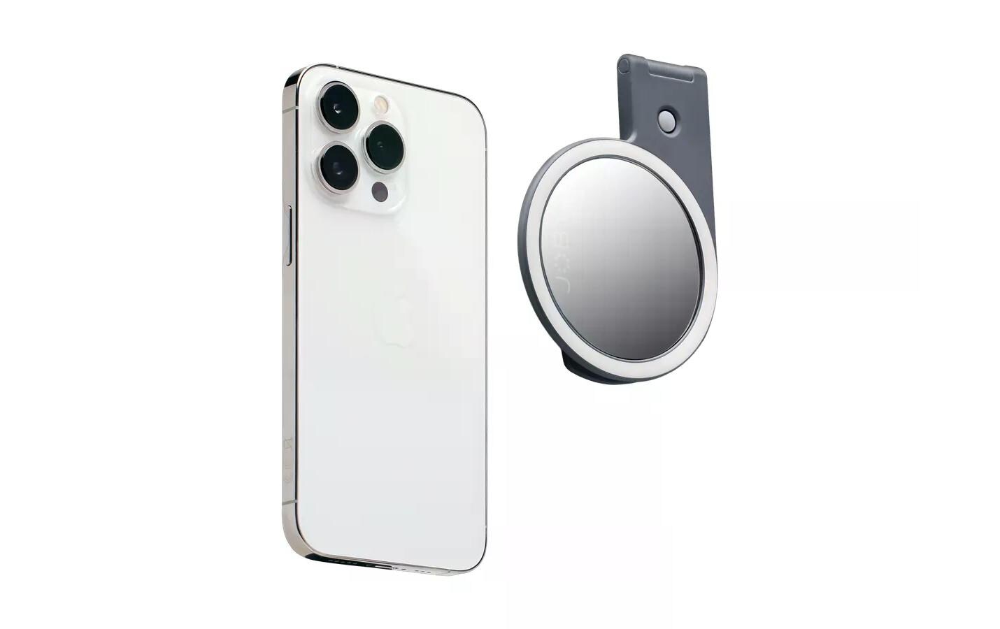 Ringlicht Beamo MagSafe - GrauErzeugt schmeichelhaftes Aufhelllicht mit minimaler Einrichtungszeit