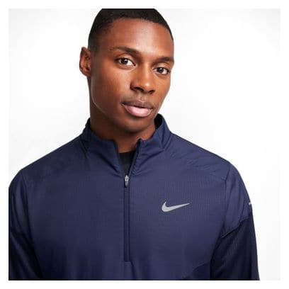 Haut thermique 1/2 zip Nike Sphere Bleu Homme