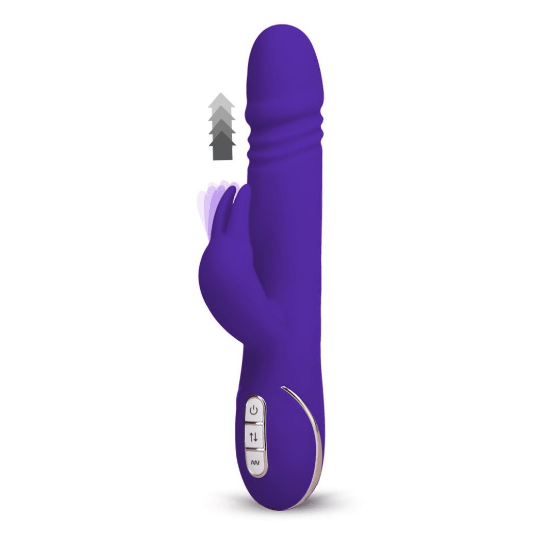 Rabbitvibrator „Rabbit Skater“ mit Klitorisreizarm und Stoßfunktion | 7 Modi | Svakom