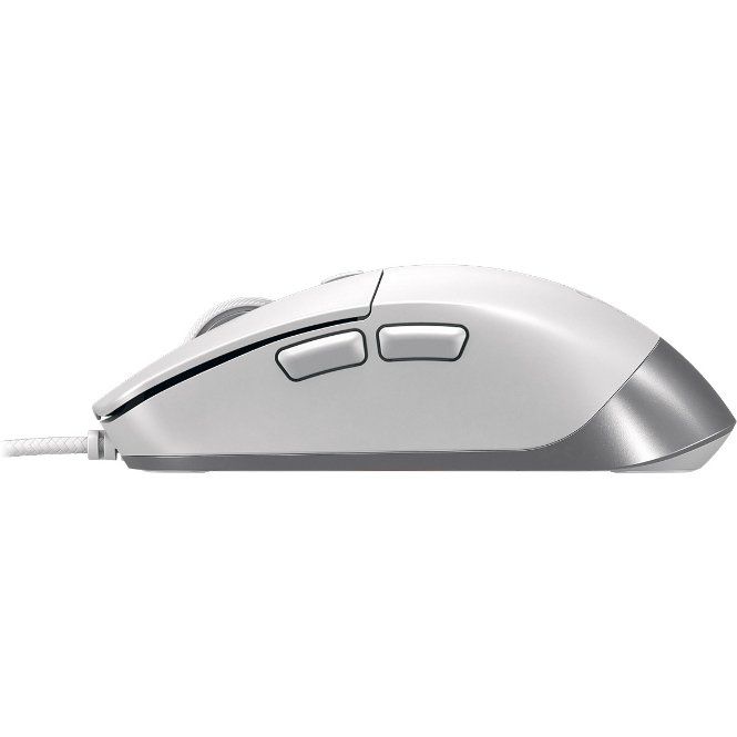 Souris Cherry XTRFY M50 gaming filaire - forme ergonomique - Blanc