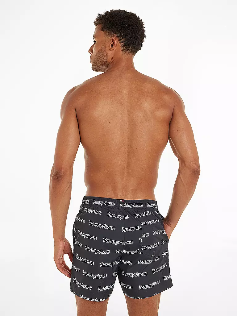 TOMMY JEANS Badeshorts  schwarz
