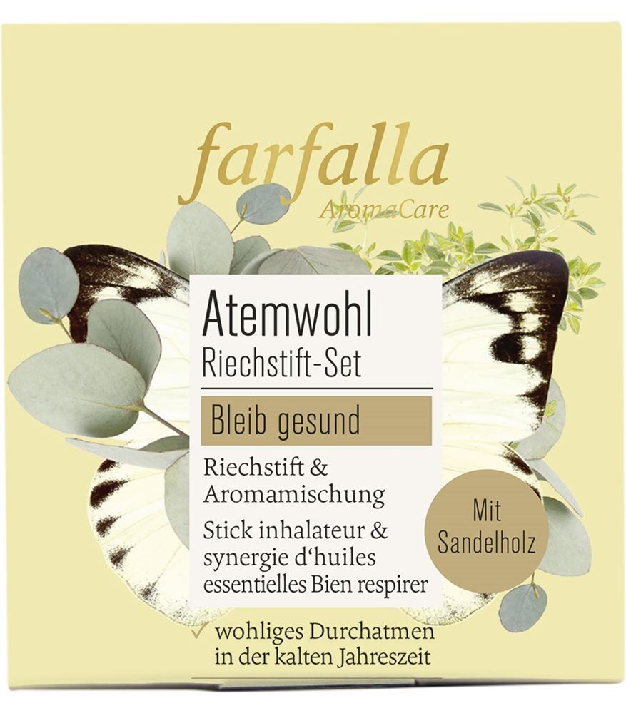 Farfalla Riechstift Set<br>1 Stück, Atemwohl