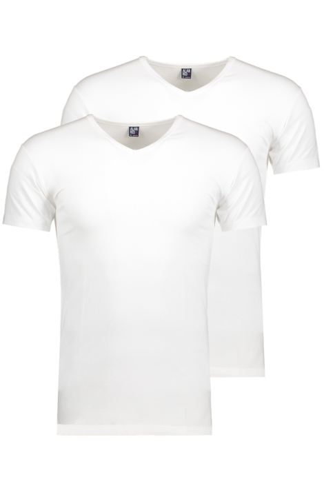 Alan Red witte heren t-shirt