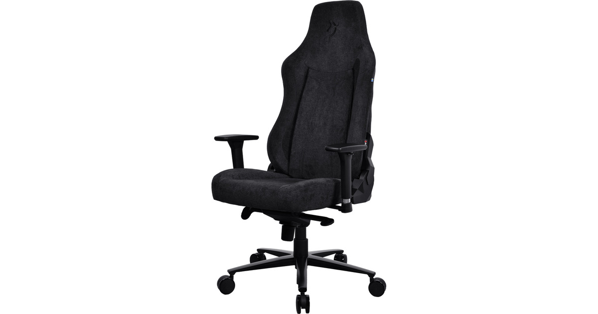 ArozziVernazza Soft Fabric - Pure Black gamestoel  (Zwart)