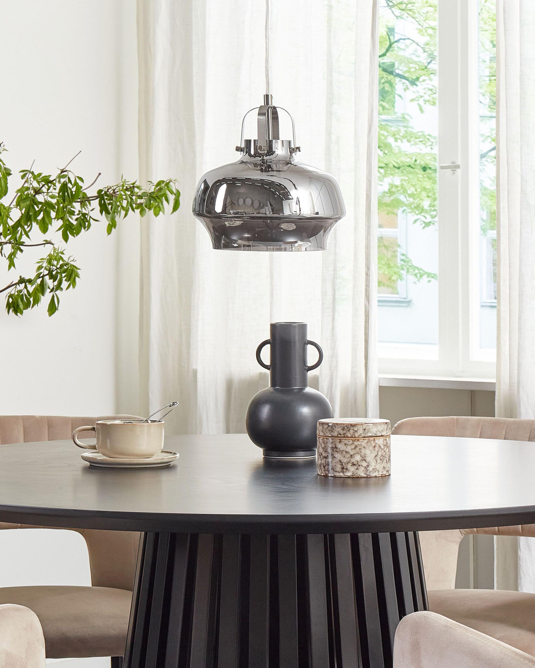 Hanglamp WILTZ Glas Lichtgrijs