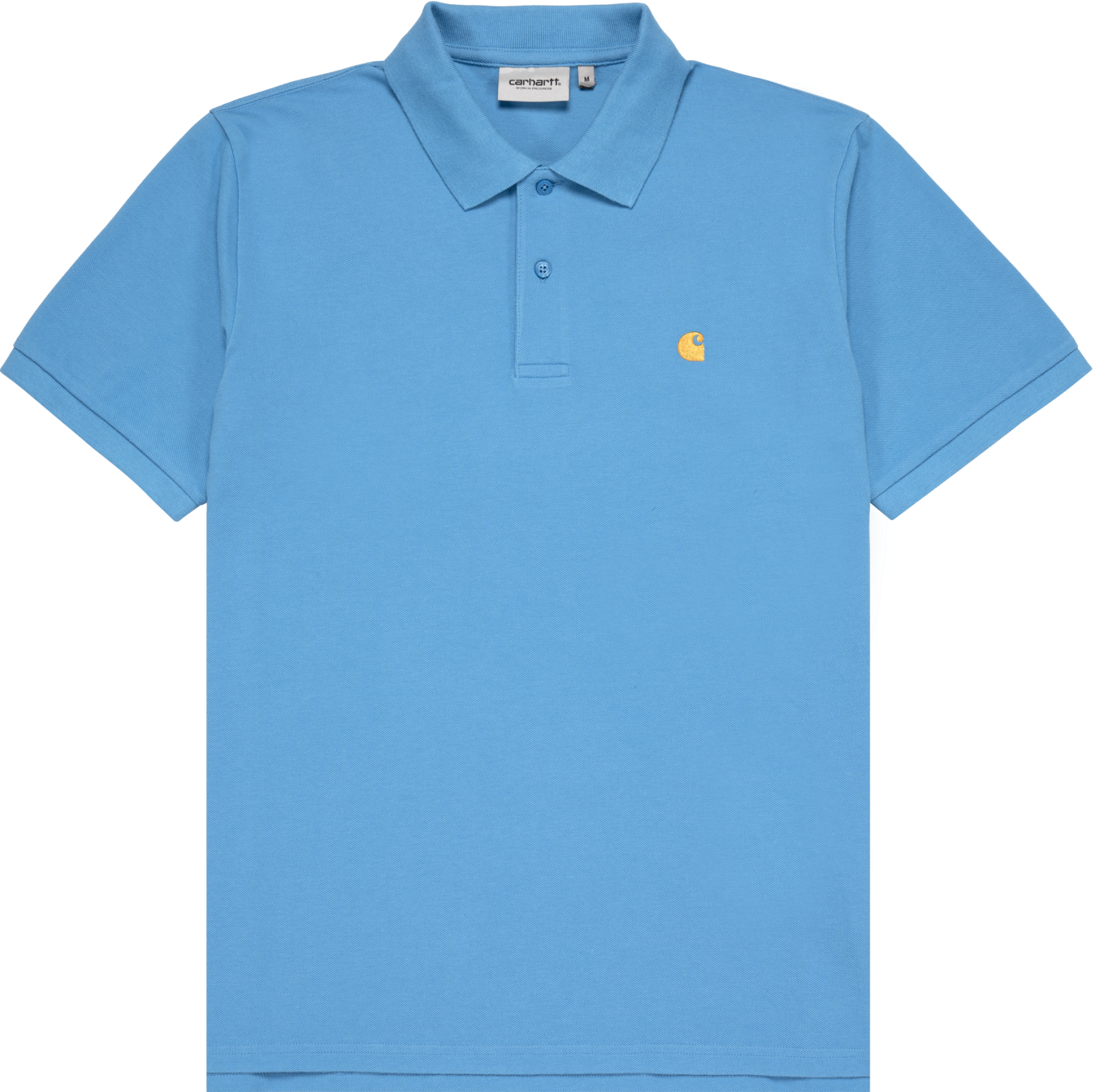 Carhartt WIP Chase Pique Polo Blau