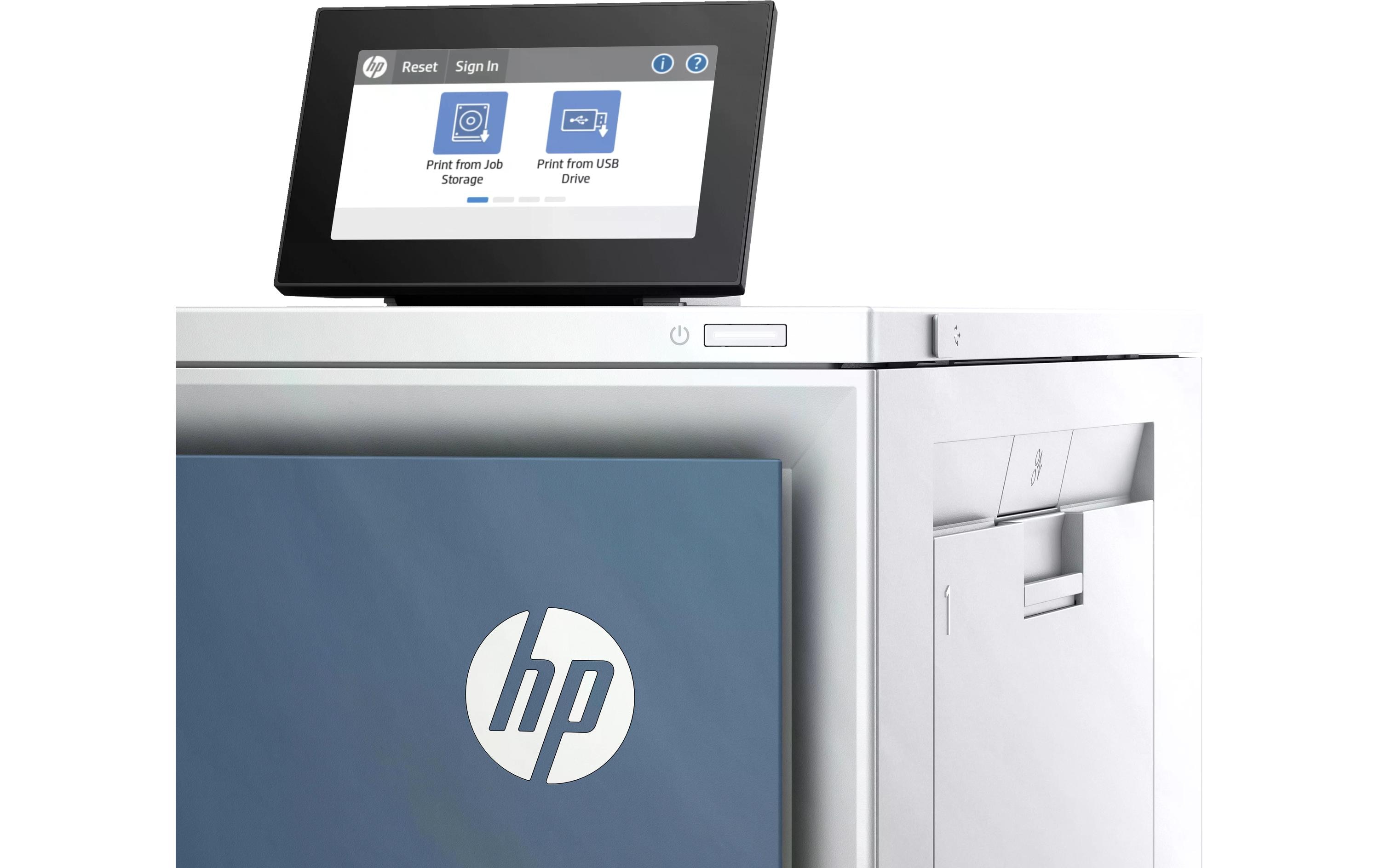 Drucker Color LaserJet Enterprise 6700dn<br>Netzwerkfähiger Farblaserdrucker mit Duplexeinheit
