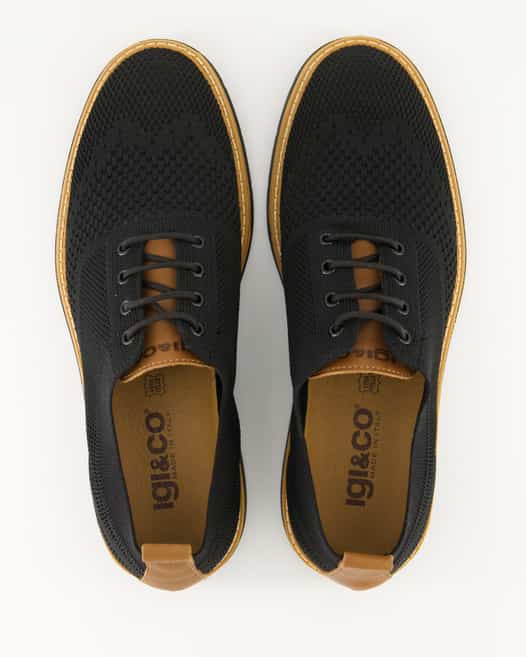 Igi & Co 7608100 Schnürschuhe in Schwarz