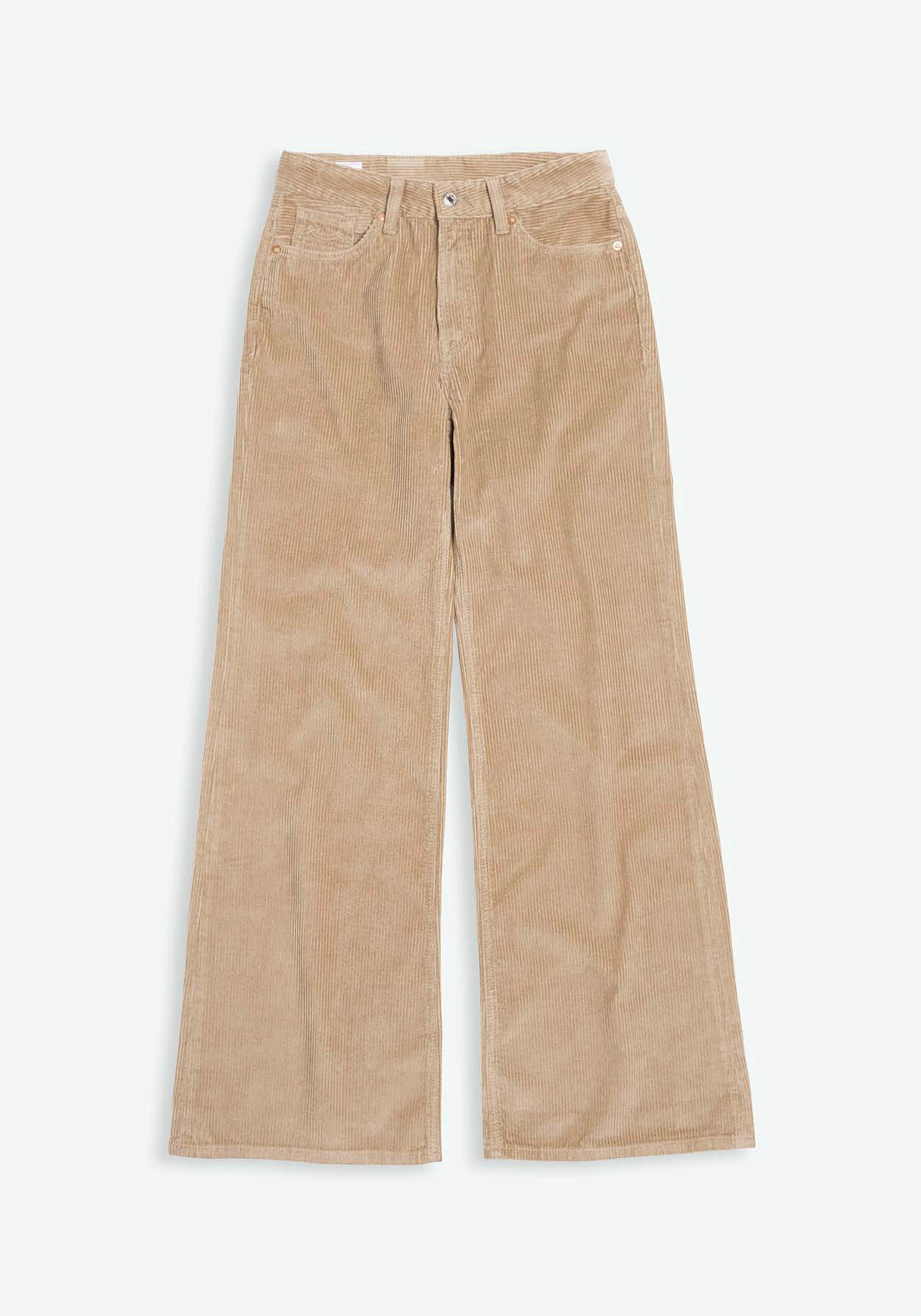 Kings Of Indigo Cord-Hose Jane Silver Mink