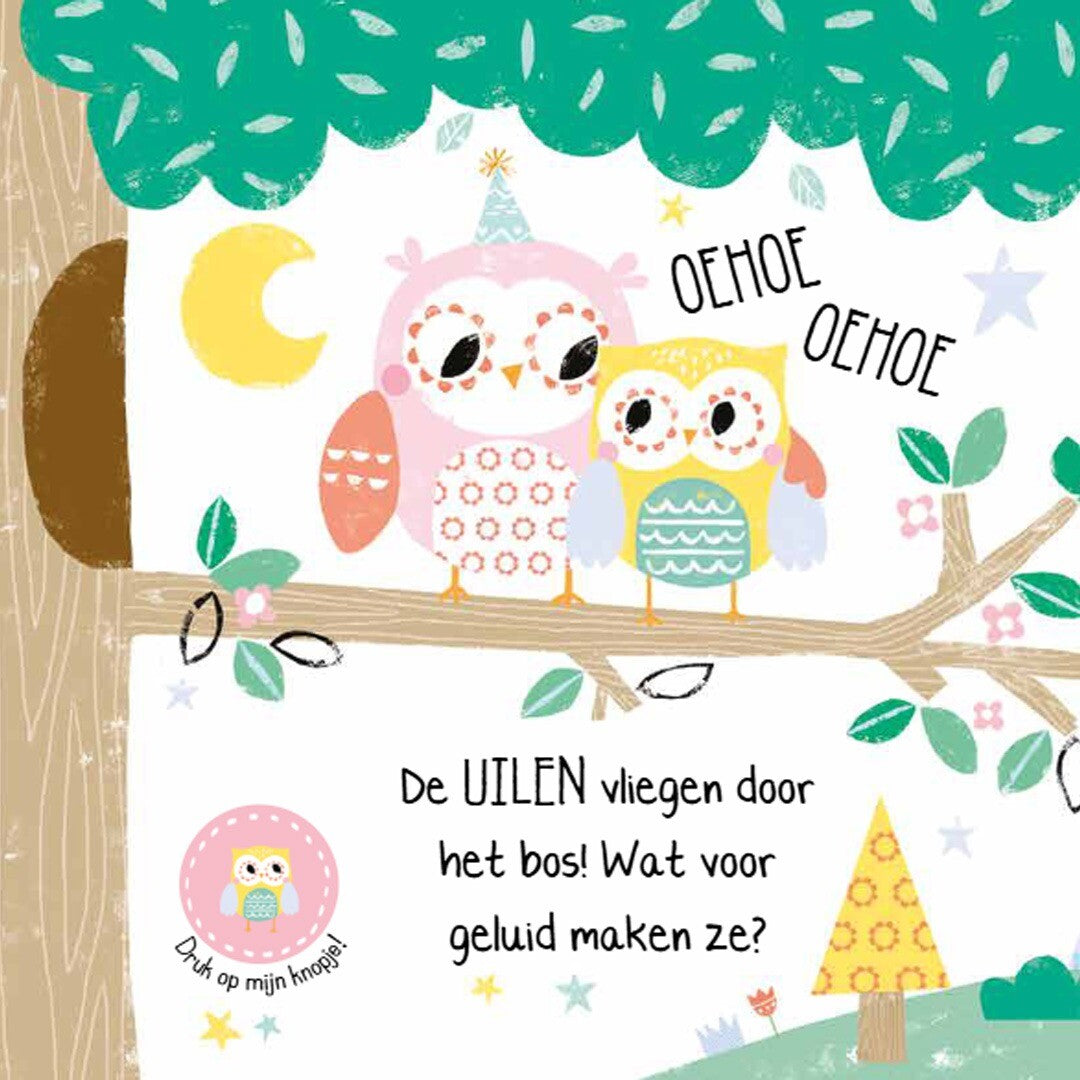 Rebo geluidenboek luister mee in het bos