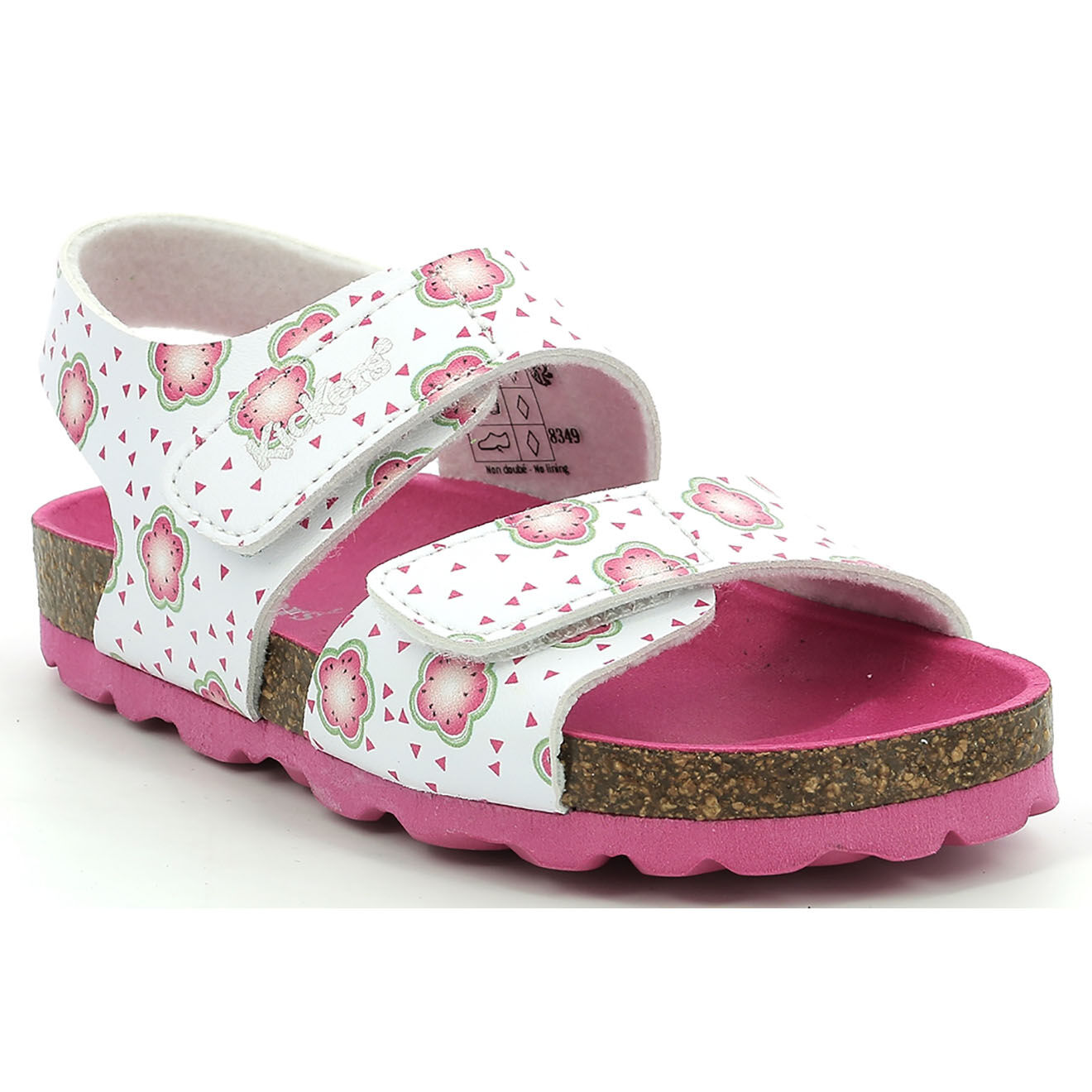 Kickers Sandales Summerkro écru/flower