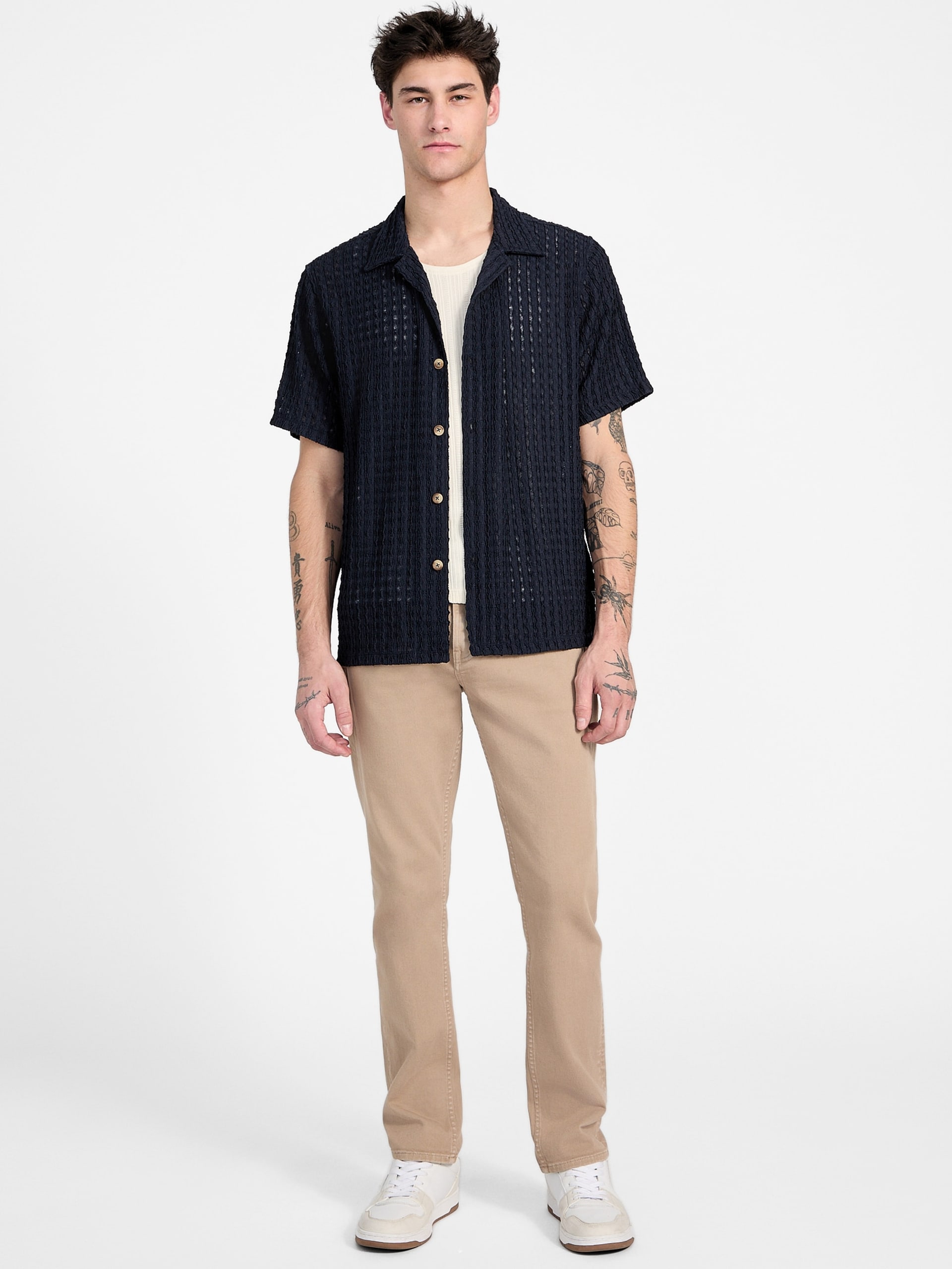 Camisa Liam Jacquard