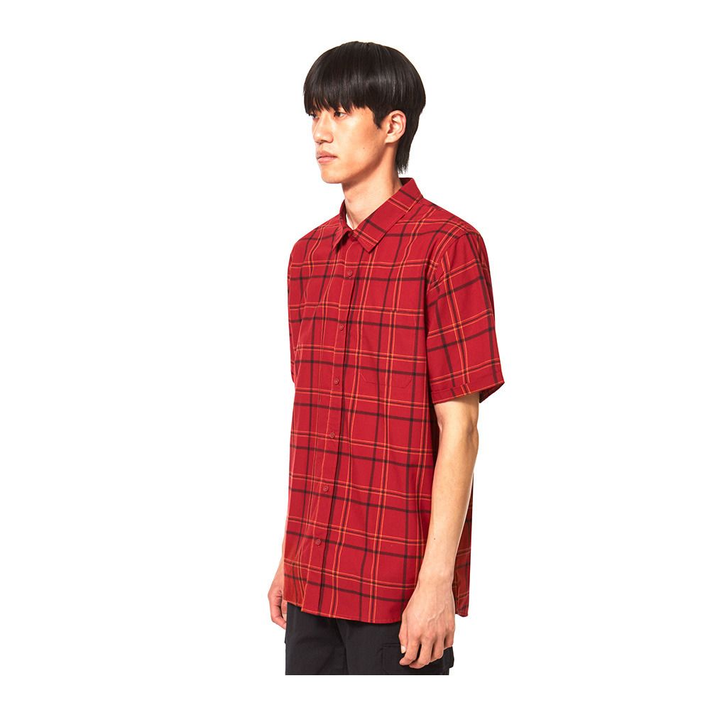 Oakley PACIFIC - Chemise Homme iron red check