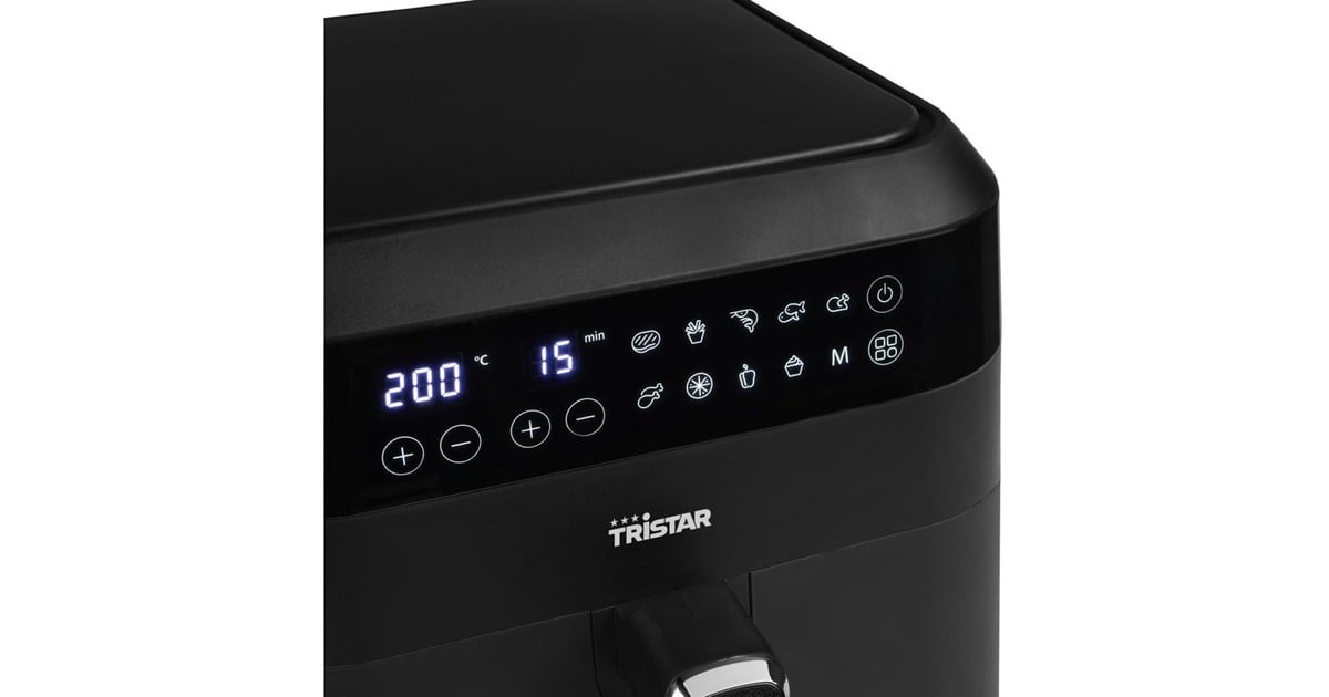 TristarFR-6999 Digital Airfryer XXL heteluchtfriteuse  (Zwart, 1.5 kg | 6.0 liter)