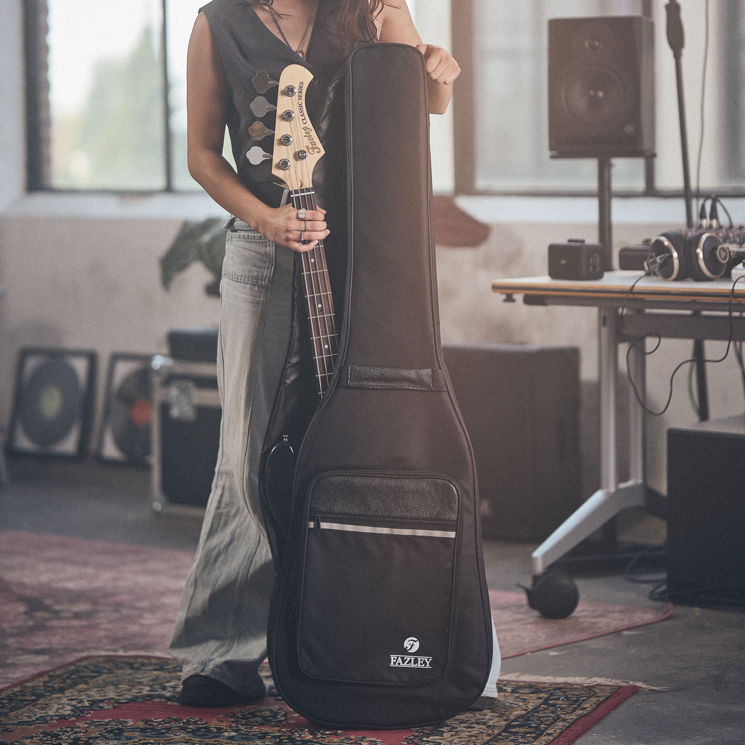 Fazley GB-Standard Bass gigbag voor elektrische basgitaar