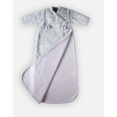 Gigoteuse 90-110 cm Gris fausse fourrure Mix & Match - NOUKIE 'S