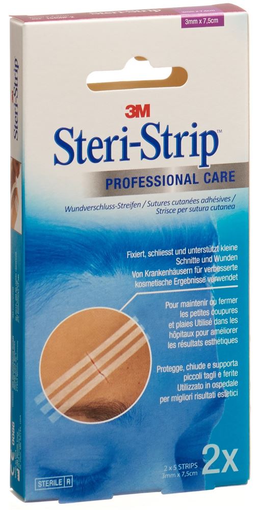 STERI 3x75mm weiss verstärkt 5 Stk<br>2 × 5 Stück, 3x75mm, weiss verstärkt