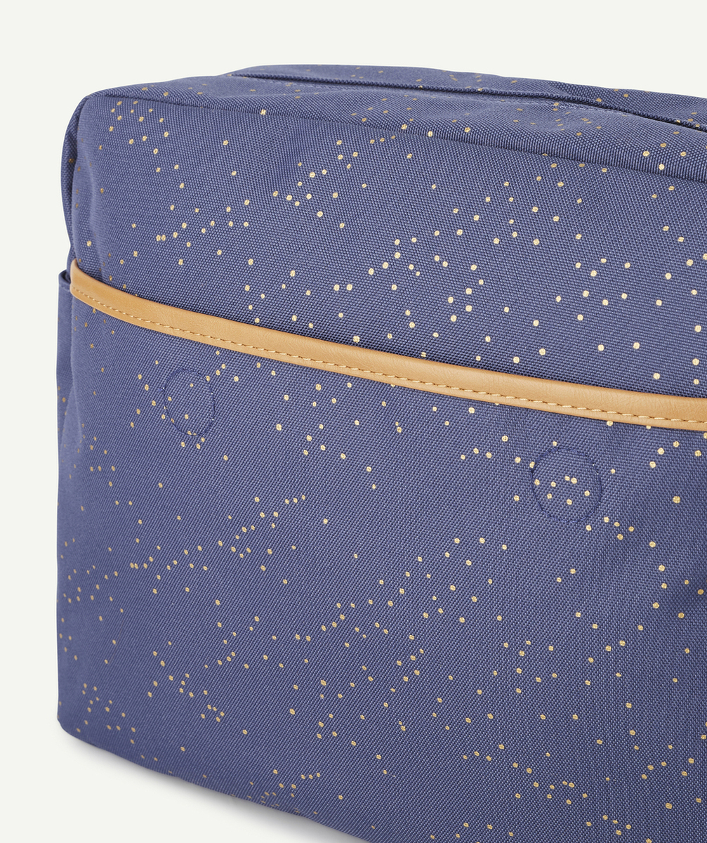 FRESKCARTABLE BLEU IMPRIMÉ CONFETTIS EN PLASTIQUE RECYCLÉ ENFANT