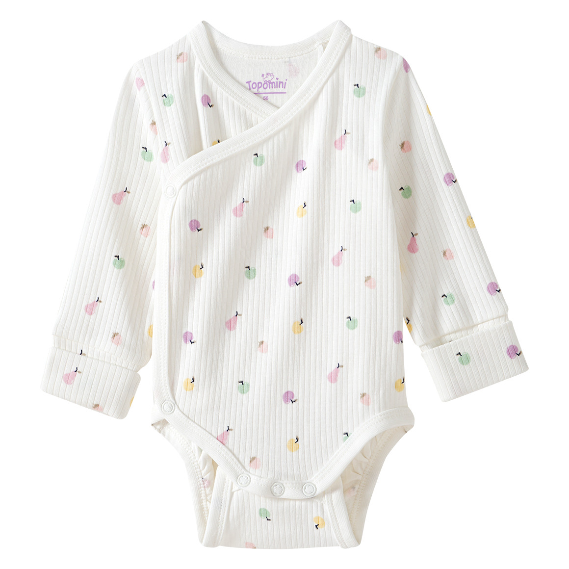 Topomini Newborn Wickelbody, Leggings und Mütze im Set weiss