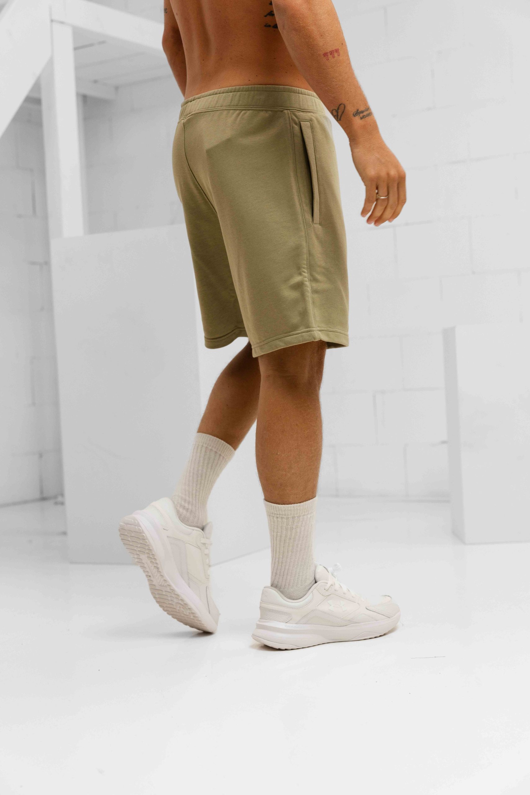 Nike Air Jogging Short Heren Donkergroen