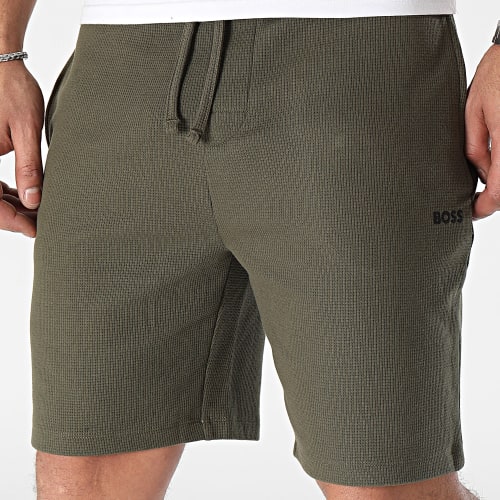 Short Jogging Waffle 50480828 Vert Kaki