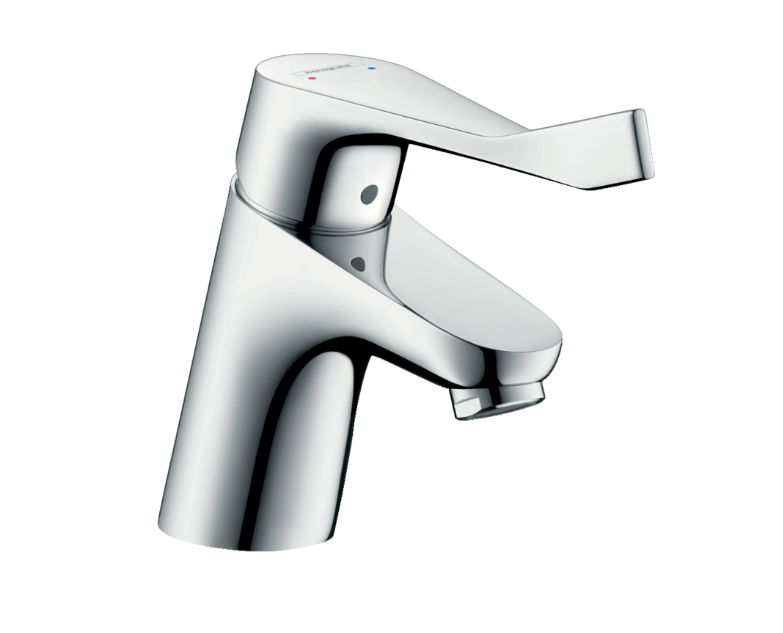 Hansgrohe Focus Care 1-gats wastafelkraan met waste chroom