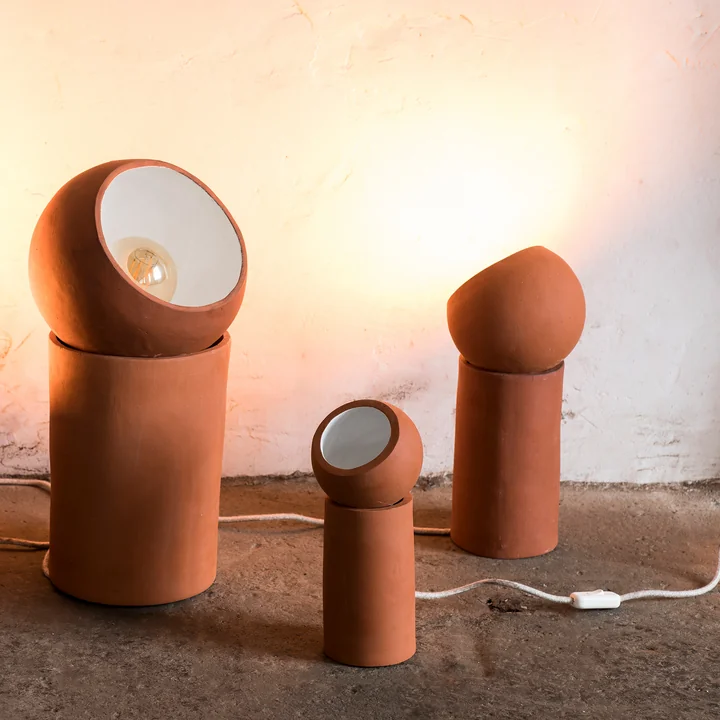 Serax - Terra Bodenleuchte L, orange