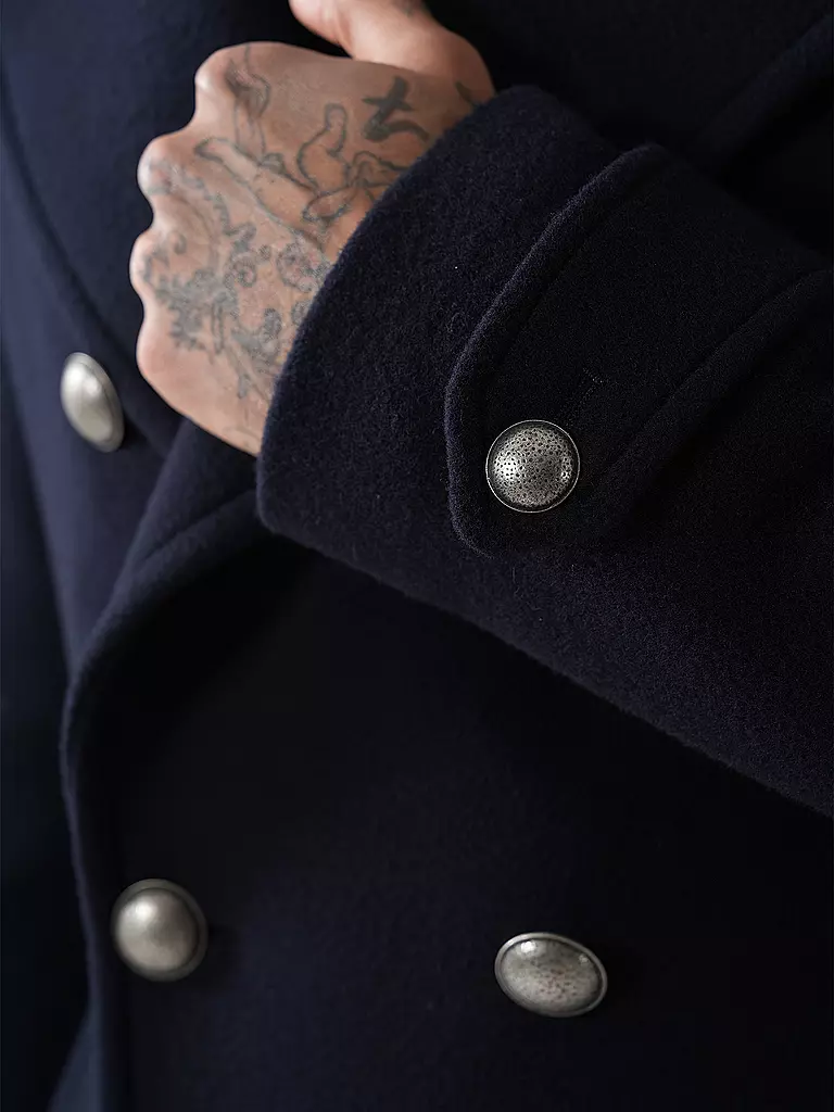 WINDSOR Wollmantel  dunkelblau